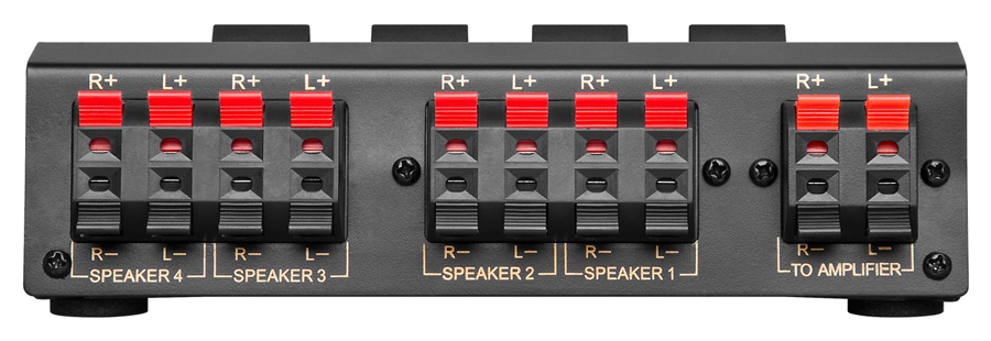 GOOBAY switch 4 σετ ηχείων 11934, έως 200W, μαύρο - Image 2