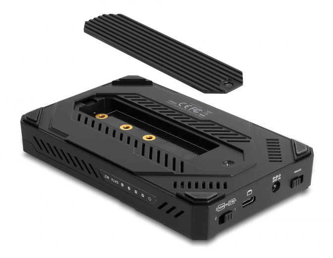 DELOCK θήκη M.2 NVMe & SATA SSD/HDD 42020, 10Gbps, λειτουργία κλώνου - Image 5
