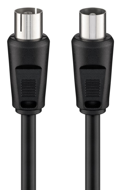 GOOBAY καλώδιο κεραίας αρσενικό σε θηλυκό 50913, <70dB, CCS, 20m, μαύρο