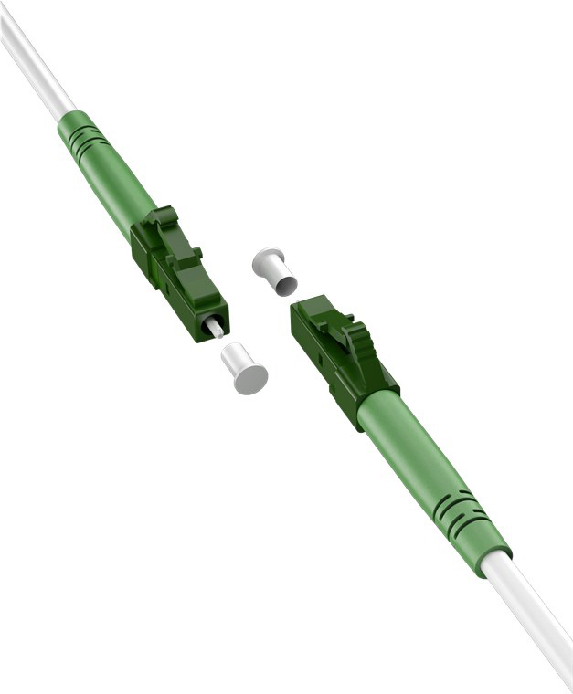 GOOBAY καλώδιο οπτικής ίνας LC-APC 59585, Singlemode OS2, 2m, λευκό - Image 2