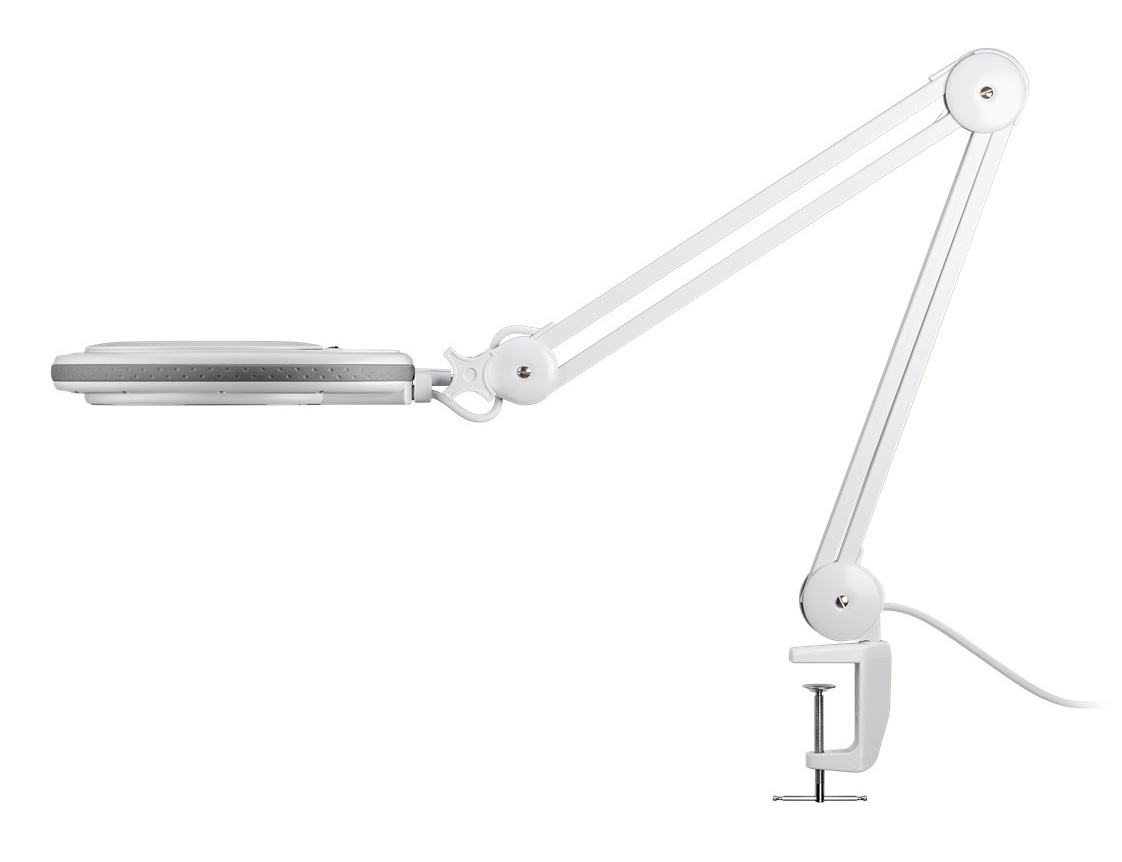 GOOBAY μεγεθυντικός φακός 60361 με σφιγκτήρα, LED, 3 διόπτρες, λευκός - Image 9
