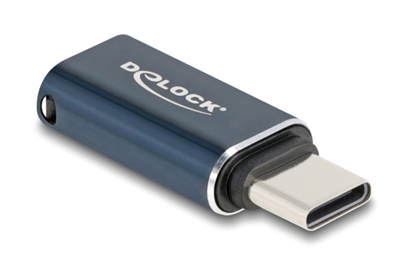 DELOCK αντάπτορας USB-C σε Lightning 60688, 35W, 480Mbps, ανθρακί - Image 3