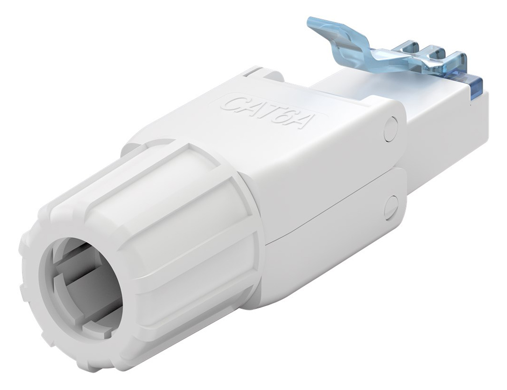 GOOBAY βύσμα RJ45 65941, CAT 6A UTP, tool-free, λευκό - Image 3