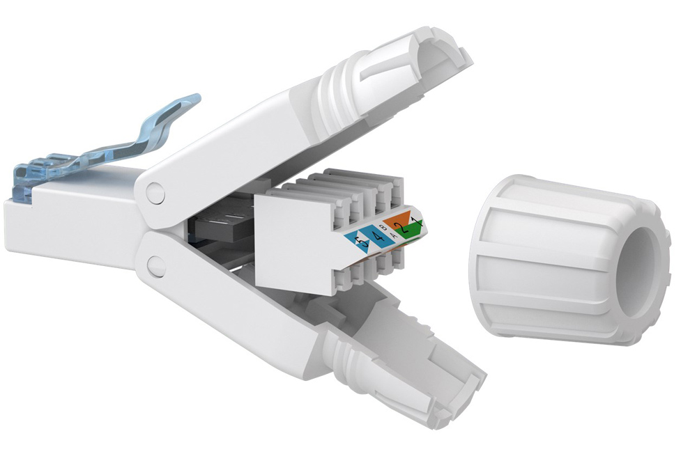 GOOBAY βύσμα RJ45 65941, CAT 6A UTP, tool-free, λευκό - Image 11