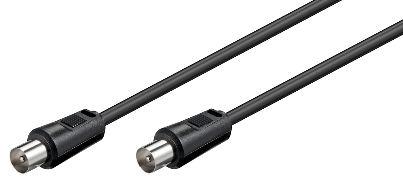 GOOBAY καλώδιο κεραίας αρσενικό 68150, <70dB, CCS, 5m, μαύρο - Image 2