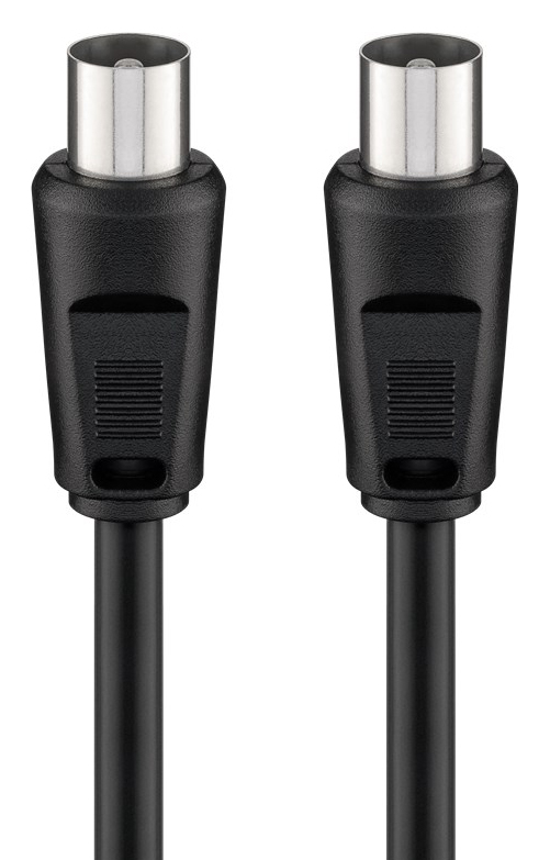 GOOBAY καλώδιο κεραίας αρσενικό 68150, <70dB, CCS, 5m, μαύρο