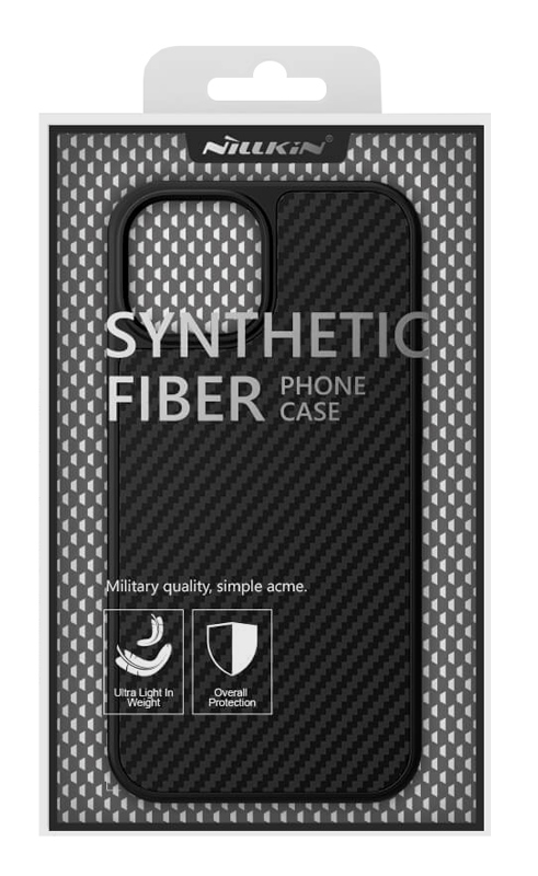 NILLKIN θήκη Synthetic Fiber για Apple iPhone 13 Pro, μαύρη - Image 3