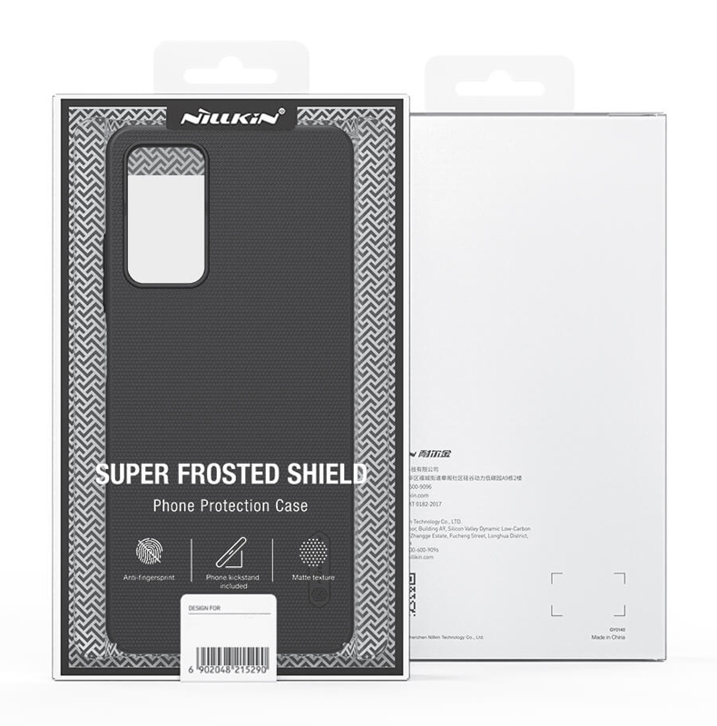 NILLKIN θήκη Super Frosted Shield για Xiaomi Note 11 5G/M4 Pro 5G, μαύρη - Image 4