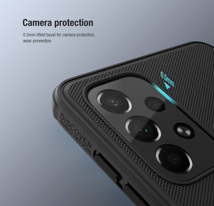 NILLKIN θήκη Super Frosted Shield Pro για Samsung Galaxy A73 5G, μαύρη - Image 2