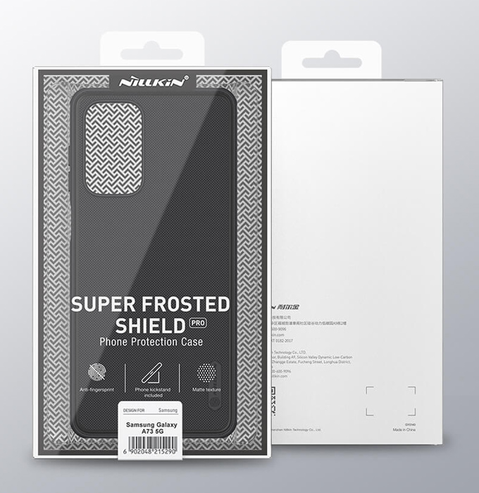 NILLKIN θήκη Super Frosted Shield Pro για Samsung Galaxy A73 5G, μαύρη - Image 4