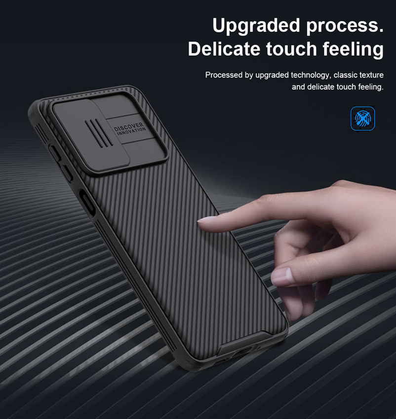 NILLKIN θήκη CamShield Pro για Samsung A73 5G, μαύρο - Image 2