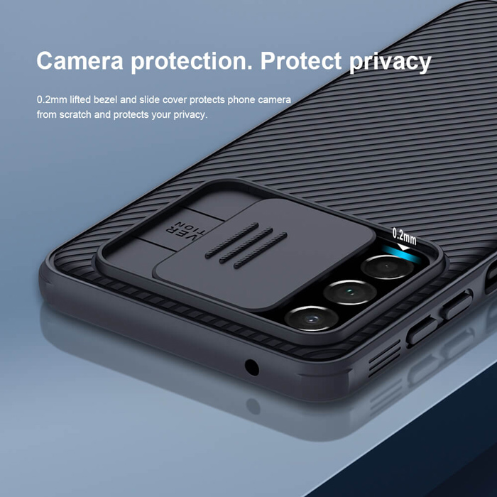 NILLKIN θήκη CamShield Pro για Samsung Galaxy A73 5G, μπλε - Image 2