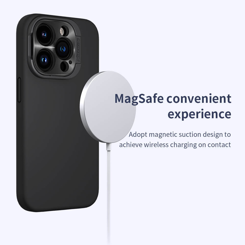 NILLKIN θήκη LensWing Magnetic για iPhone 15 Pro, μαύρη - Image 2