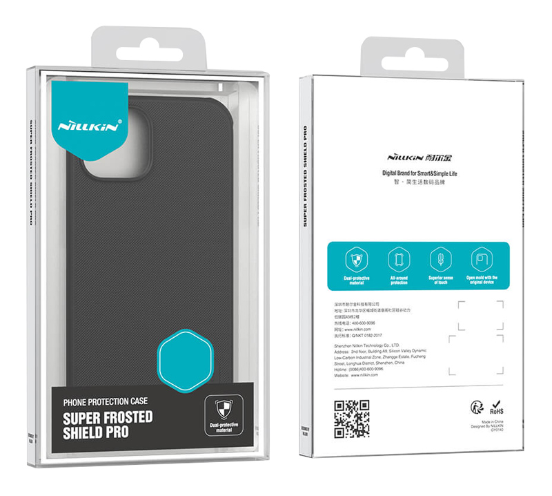 NILLKIN θήκη Super Frosted Shield Pro για iPhone 15 Plus, πράσινη - Image 4
