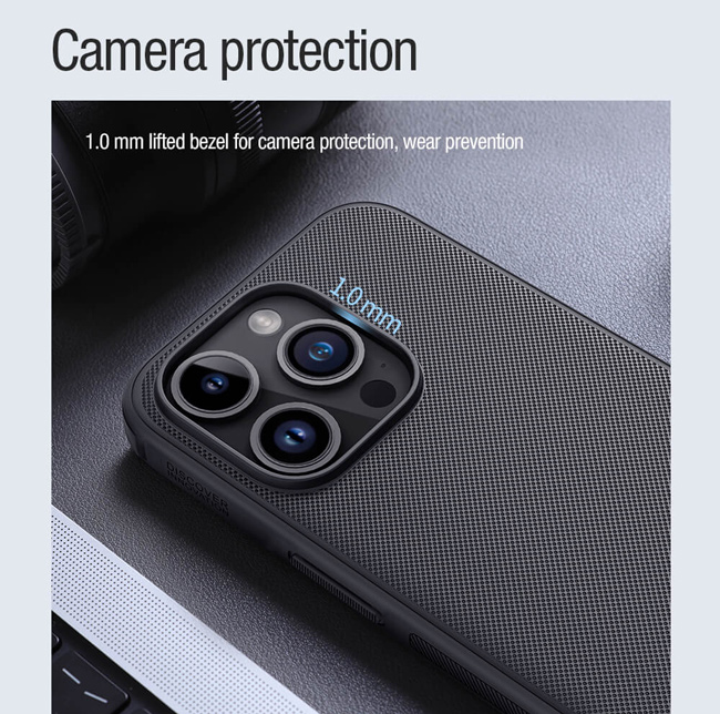 NILLKIN θήκη Super Frosted Shield Pro Magnetic, iPhone 15 Pro, πράσινη - Image 3