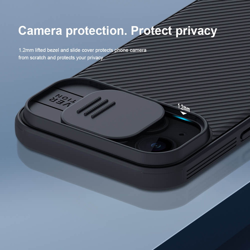 NILLKIN θήκη CamShield Pro για iPhone 15 Plus, πράσινη - Image 4