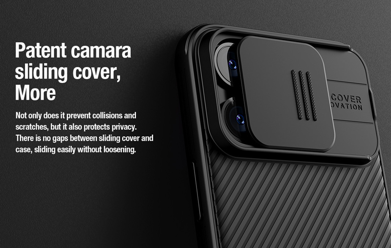 NILLKIN θήκη CamShield Pro για iPhone 15 Pro, μωβ - Image 2
