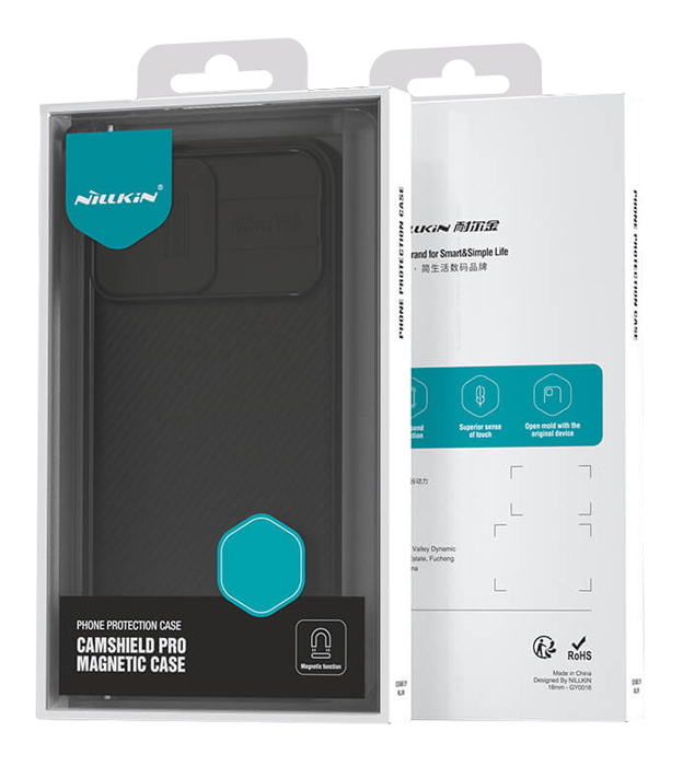 NILLKIN θήκη CamShield Pro Magnetic για iPhone 15 Pro Max, μαύρη - Image 6