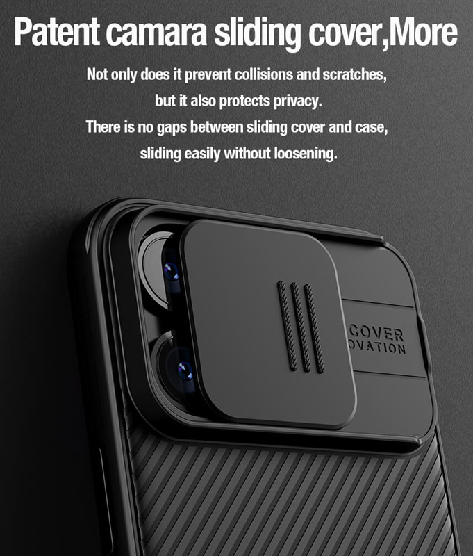 NILLKIN θήκη CamShield Pro Magnetic για iPhone 15 Pro Max, μπλε - Image 3