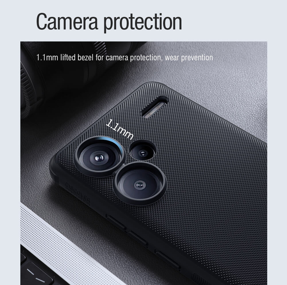 NILLKIN θήκη Super Frosted Shield Magnetic Xiaomi Note 13 Pro Plus μαύρη - Image 3