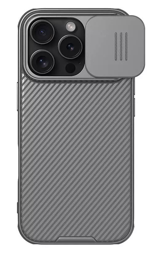 NILLKIN θήκη CamShield Pro για iPhone 16 Pro, γκρι