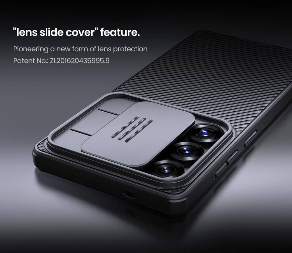 NILLKIN θήκη CamShield Pro για Samsung Galaxy S25 Ultra, μαύρη - Image 2