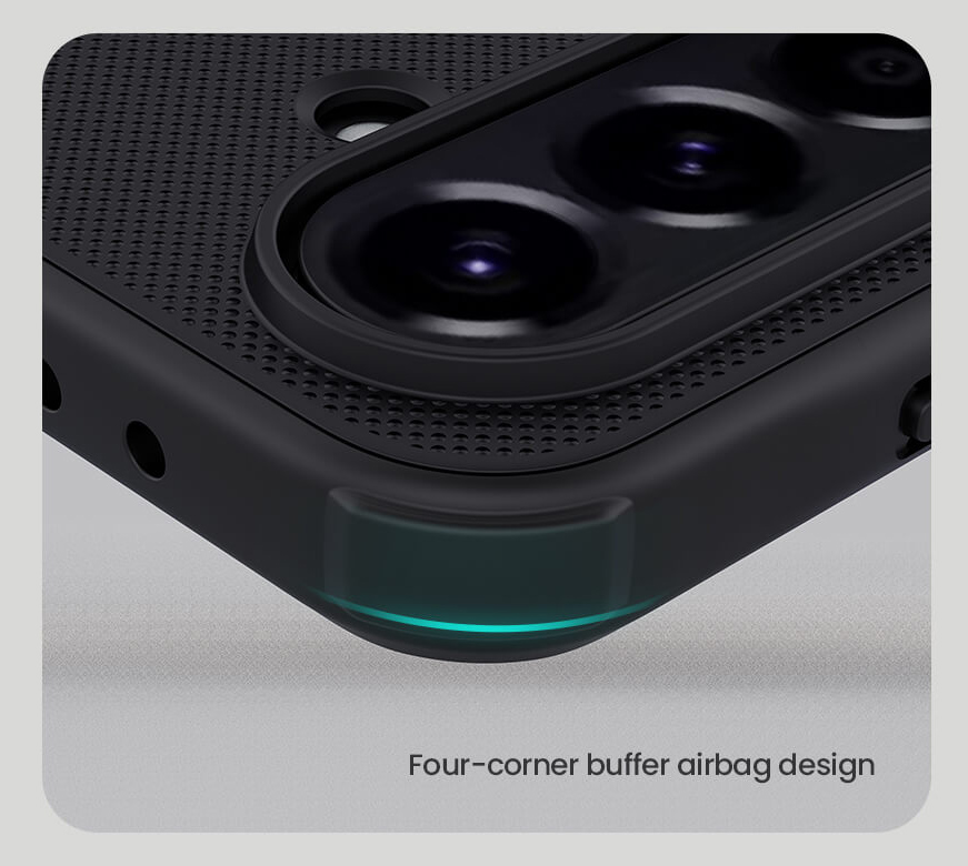 NILLKIN θήκη Super Frosted Shield Pro για Samsung Galaxy A56 5G, μαύρη - Image 3