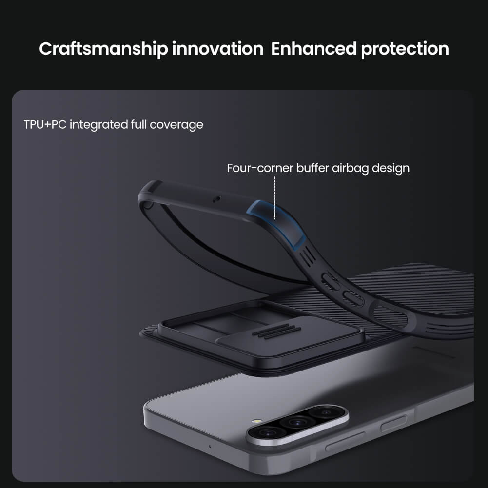 NILLKIN θήκη CamShield Pro για Samsung Galaxy A26 5G, μαύρη - Image 3