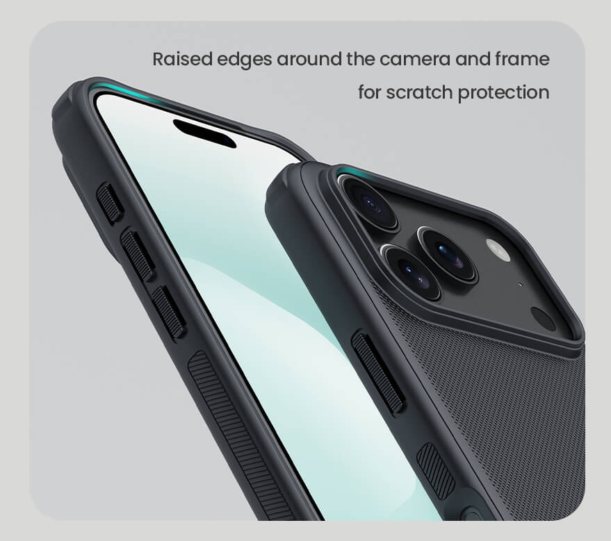 NILLKIN θήκη Super Frosted Shield Pro Magnetic για Apple iPhone 17 Pro Max, μαύρη - Image 3