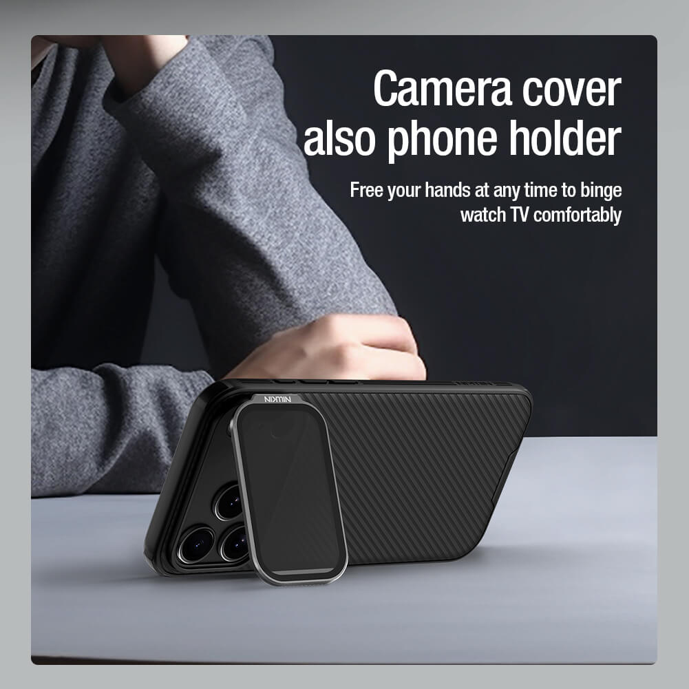 NILLKIN θήκη CamShield Prop για Apple iPhone 17 Pro Max, μαύρη - Image 3