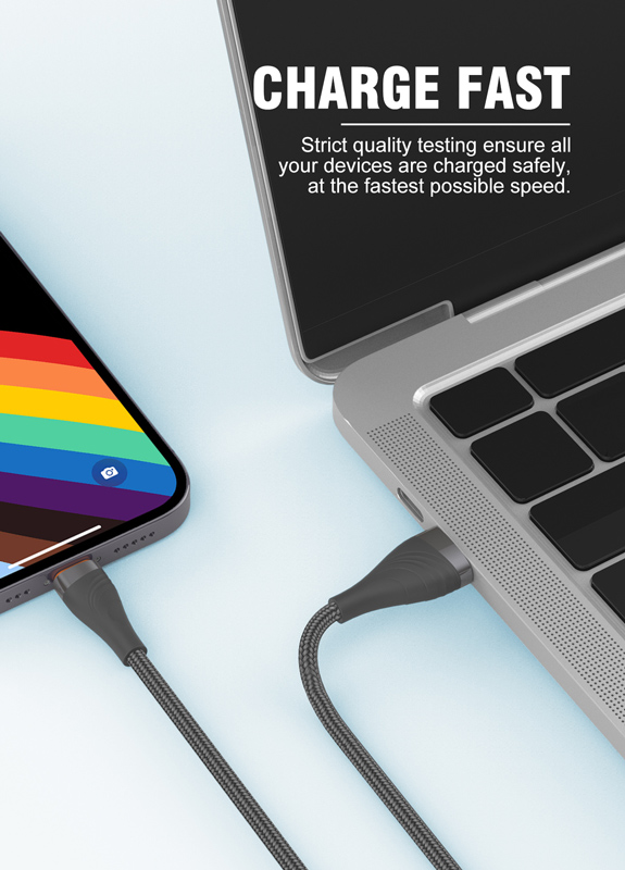 LDNIO καλώδιο micro USB σε USB LS691, 30W, 1m, γκρι - Image 3