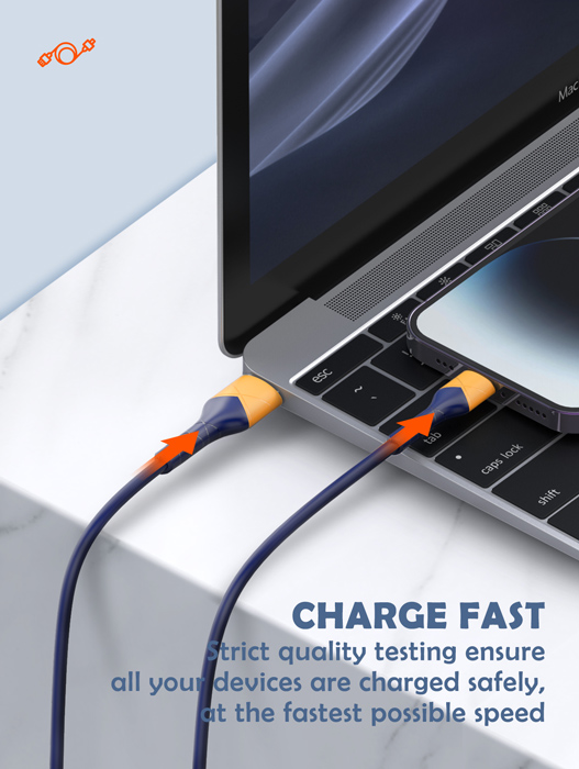LDNIO καλώδιο USB-C σε USB LS801, 30W, 1m, λευκό - Image 4