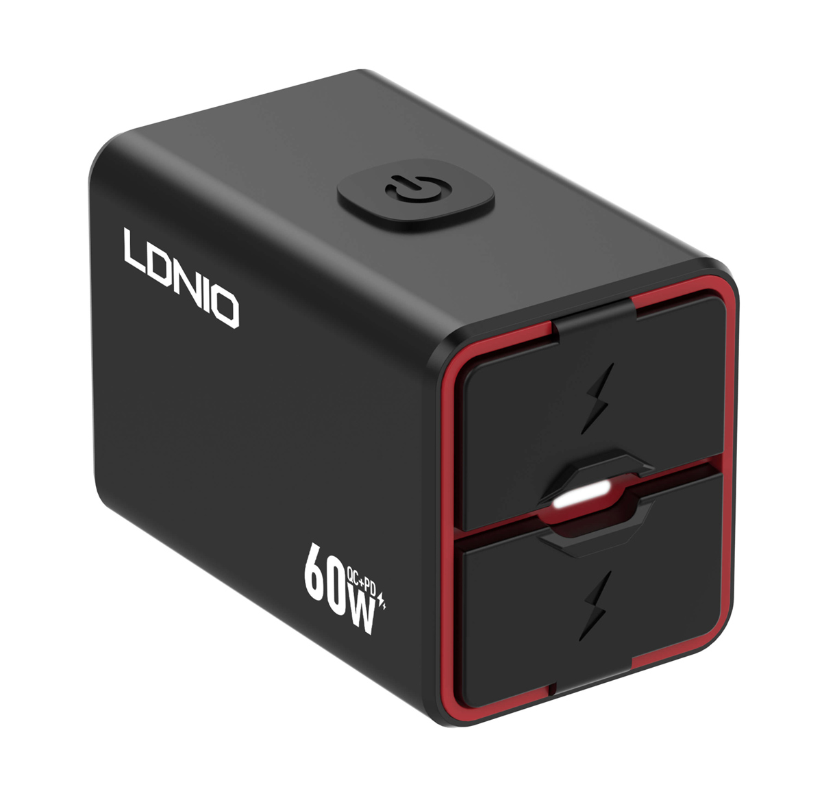 LDNIO φορτιστής μοτοσυκλέτας C108 με καλώδιο, USB/USB-C, 60W, μαύρος - Image 12