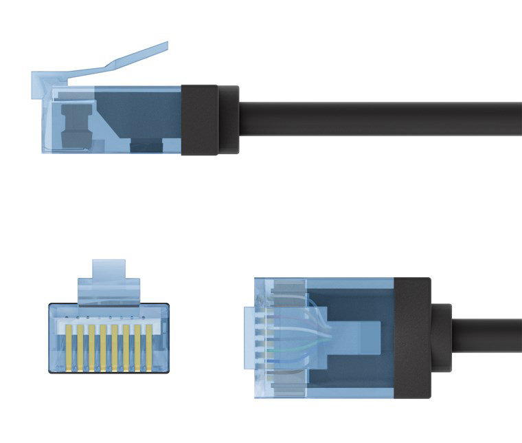 GOOBAY καλώδιο δικτύου 74230, CAT 6A U/UTP, ultra slim, copper, 500MHz, 0.15m, μαύρο - Image 7