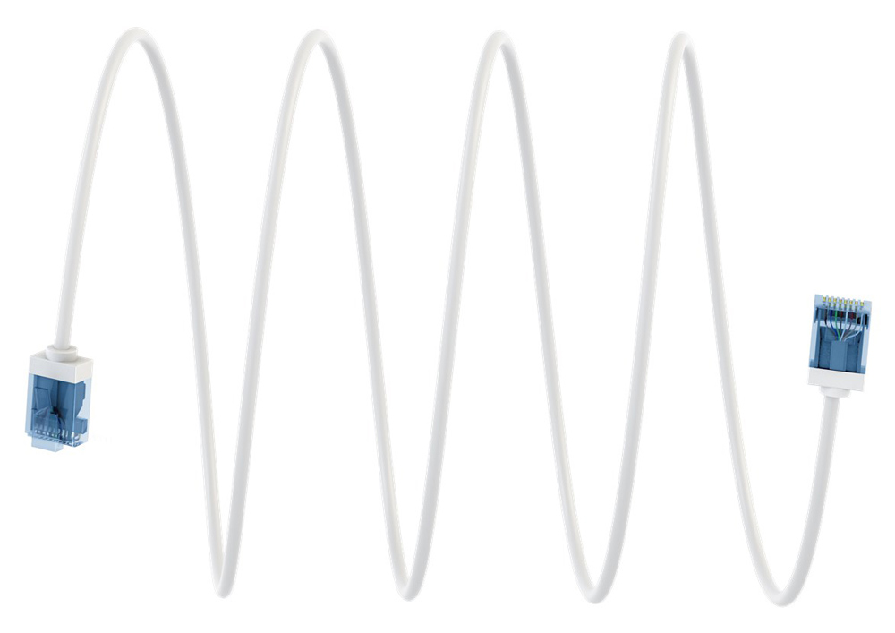 GOOBAY καλώδιο δικτύου 74301, CAT 6A U/UTP, ultra slim, copper, 500MHz, 10m, λευκό - Image 8