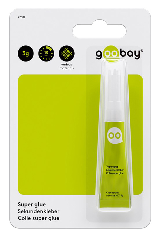 GOOBAY κόλλα Super Glue 77002, 3g - Image 2