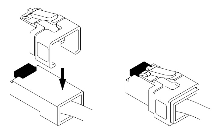 DELOCK clip επιδιόρθωσης RJ45 86420, 8 χρώματα, 16τμχ - Image 3