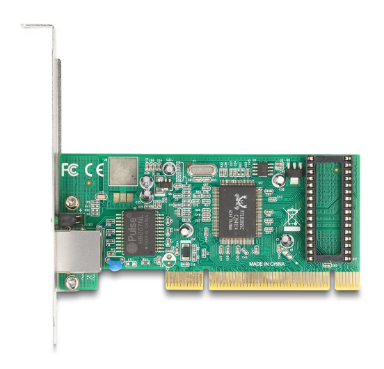 DELOCK κάρτα επέκτασης PCI σε 1x RJ45 Gigabit 88084, 1000Mbps - Image 2