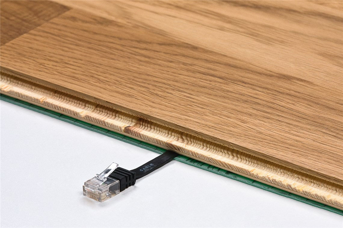 GOOBAY καλώδιο δικτύου 95381, CAT 6 U/UTP, flat, copper, 10m, μαύρο - Image 2