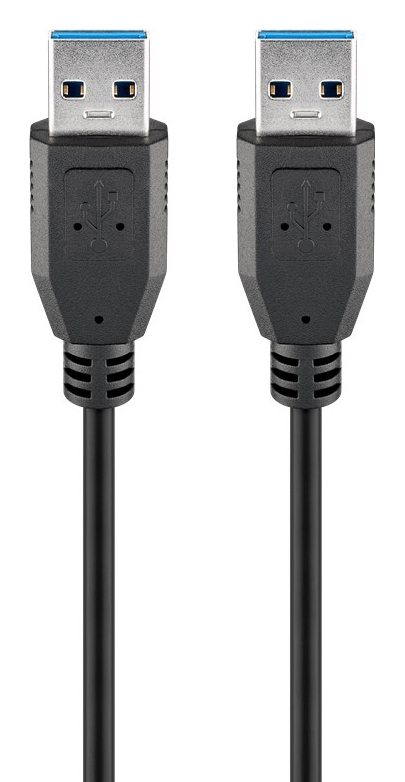 GOOBAY καλώδιο USB 3.0 95716, 5 Gbps, 0.5m, μαύρο