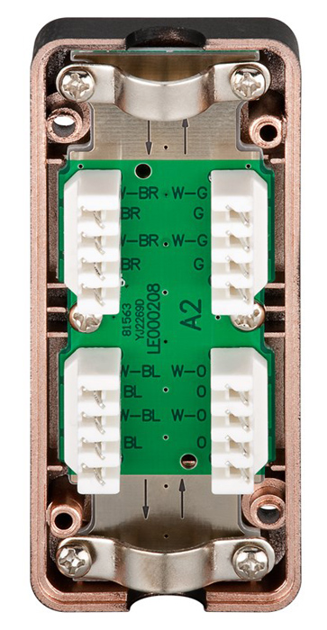 GOOBAY κυτίο σύνδεσης καλωδίων δικτύου 96101, CAT 6/CAT 7, STP, μαύρο - Image 2