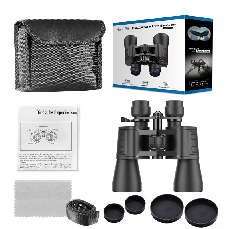 APEXEL κιάλια APS-PB10-30X50, 10x-30x zoom, Φ 50mm, μαύρα - Image 8