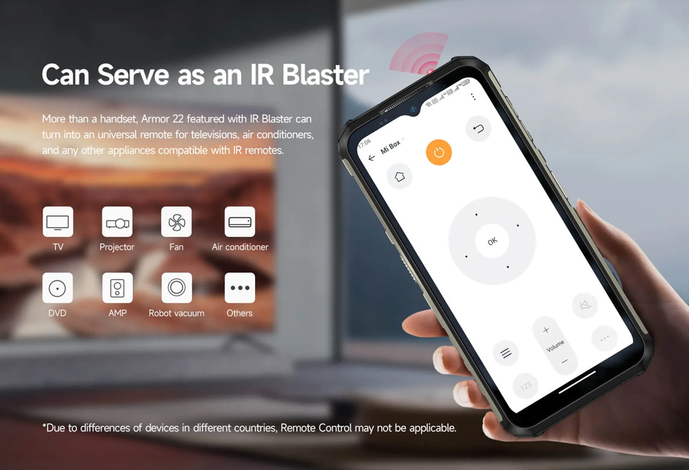 ULEFONE smartphone Armor 22, 6.58", 8/256GB, 6600mAh, IP68/IP69K, μαύρο - Image 6