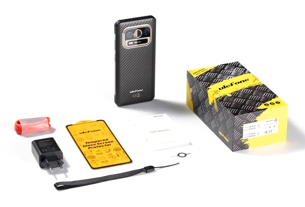 ULEFONE smartphone Armor 25T Pro, 6.78", 6/256GB, 5G, 6500mAh, IP68/IP69K, μαύρο - Image 5