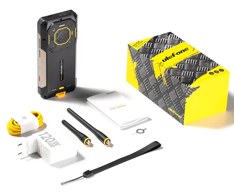 ULEFONE smartphone Armor 26 Ultra Walkie-Talkie, 6.78", 12/512GB, 5G, 15600mAh, IP68/IP69K, μαύρο - Image 9