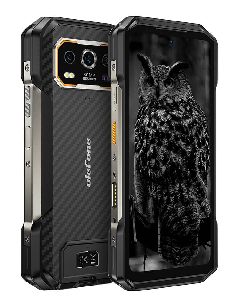 ULEFONE smartphone Armor 27, 6.78", 12/256GB, 10600mAh, IP68/IP69K, μαύρο