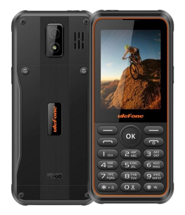 ULEFONE κινητό τηλέφωνο Armor Mini 3, IP68, 2.8", dual SIM, μαύρο