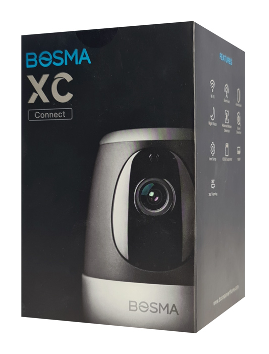 BOSMA ασύρματο σύστημα συναγερμού XC με κάμερα, Pan 360°, 1080p, WiFi - Image 4