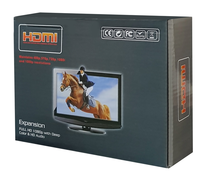 POWERTECH HDMI video extender CAB-H115 μέσω καλωδίου RJ45, 1080p, 60m - Image 5