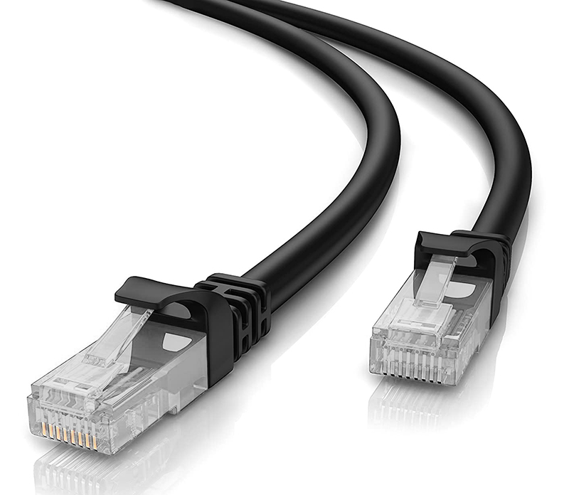 POWERTECH καλώδιο δικτύου CAB-N199, Cat 5e U/UTP, CCA 26AWG, 3m, μαύρο
